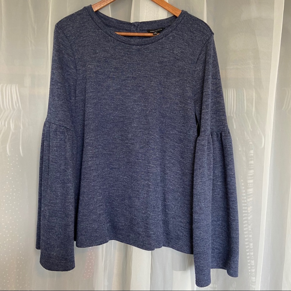 Lucky Bell sleeve knit top